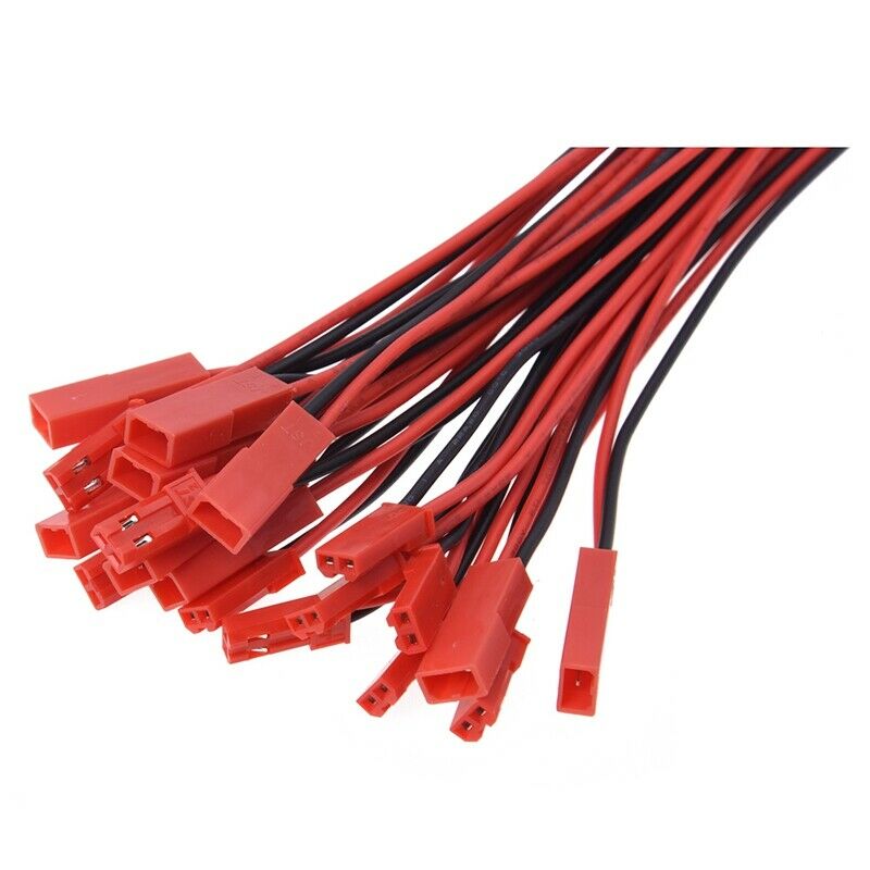 10 pair Cable with JST Male Female 200 mm Servo for RC Airplane U5H6