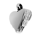 Angel  Heart Keepsake Cremation Ash Holder Urn Pendant for Necklace