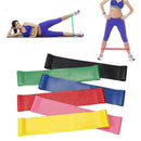 6pcs Sport Resistance Bands Yoga Training Latex Bands Gym Fitness Equipment