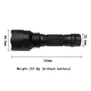 Astrolux C8 XP-L 1300Lumens 7/4modes EDC LED Flashlight