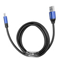 USB Type C Data Sync Fast Charging Cable for Android blue