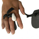 Handmade Cow Leather Finger Guard Saver Pad Glove Archery Finger Tab Protector