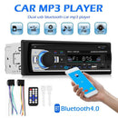 1 DIN Car Radio Bluetooth Handsfree Stereo AUX FM TF Audio MP3 Player Head Unit