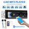 1 DIN Car Radio Bluetooth Handsfree Stereo AUX FM TF Audio MP3 Player Head Unit