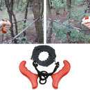 Pocket Hand Chainsaw Outdoor Survival Camping Hiking Wood Cutting Chain Saw A