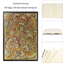 DIY Mandala Special Shaped Diamond Painting 50 Pages A5 Sketchbook Crafts