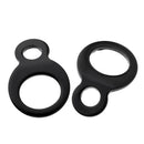 2Pcs Tie Down Strap Rings Point Securing for Motorcycles Dirt Bike ATV UTV