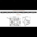 Marine Panel 3-Way Lighted Rocker Bilge Pump Switch 12V Off Automatic Manual .