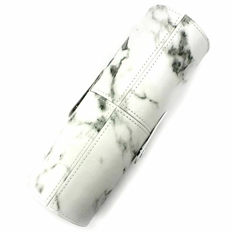 Marble Pattern Portable Makeup Brush Holder Cosmetics Make Up Cup Storage O M9N3