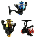 Yumoshi Jl200 Electroplating Fishing Reel Gear Ratio 5.1: 1 Spinning Reel H