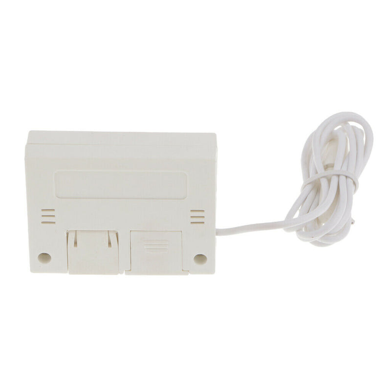 Mini External Plastic Thermometer LCD Refrigerator Aquarium Metal