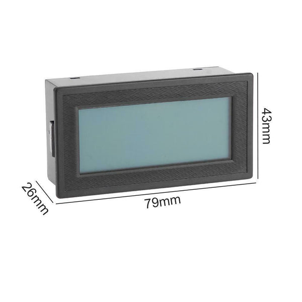 6in1 AC 60-500V/100A Backlight LCD Digital Panel Meter AC Voltage Current M A#S