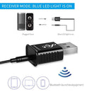 MSD168 Bluetooth 5.0 USB Receiver Transmitter Wireless Audio Adapter Dongle