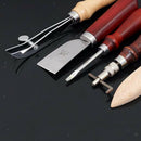 6x Leather Making Craft Working Tool Kit Prong Punching Cutting Leathercraft
