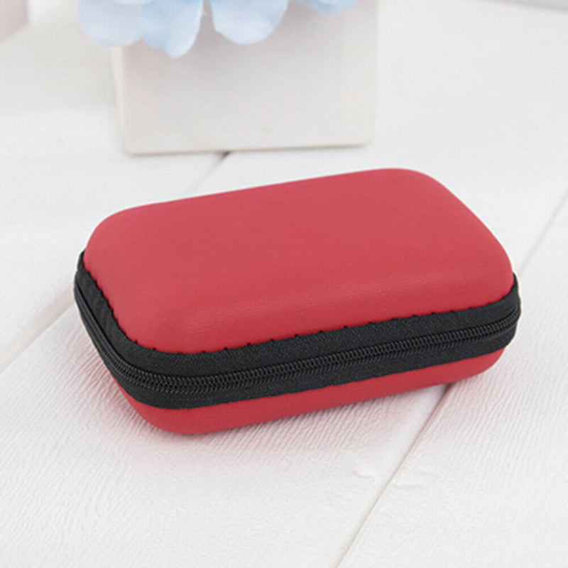 15 Slot Essential Oil Bottle Holder Rollers Storage Bag Organizer (Red) A