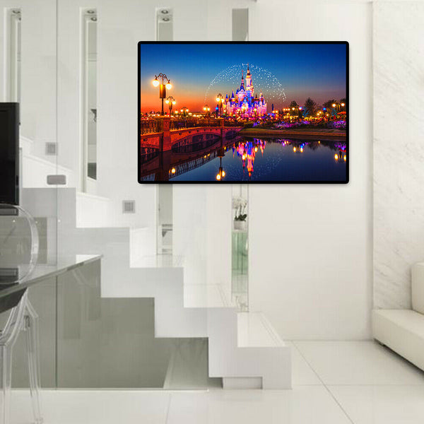 Paper Puzzles 1000pcs Night Scene Assemble for Adults Kids Jigsaw Toys Gift