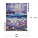 Diamond Painting Cross Ctitch Dolphin Full Square Drill Embroidery (F328)