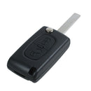 2 buttons foldable key shell for remote PEUGEOT207 307 308 407 & CITROEN C2 J5D9