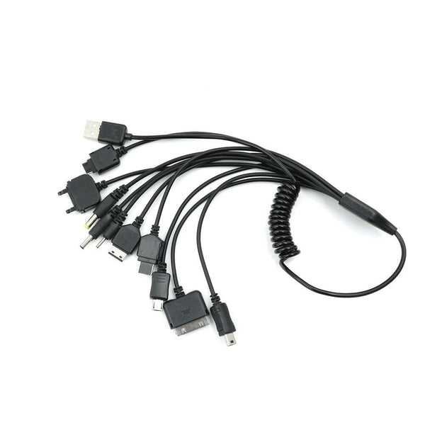 10 in 1 Universal Multi-Function Cell Phone Game USB Charger Charging Cable lj