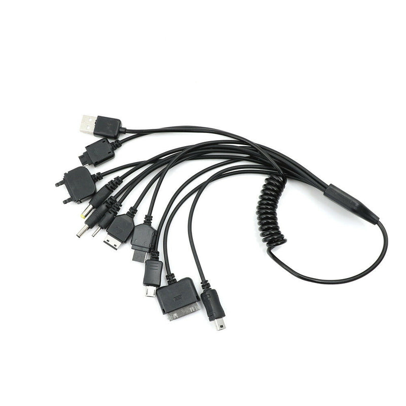 10 in 1 Universal Multi-Function Cell Phone Game USB Charger Charging Cable lj