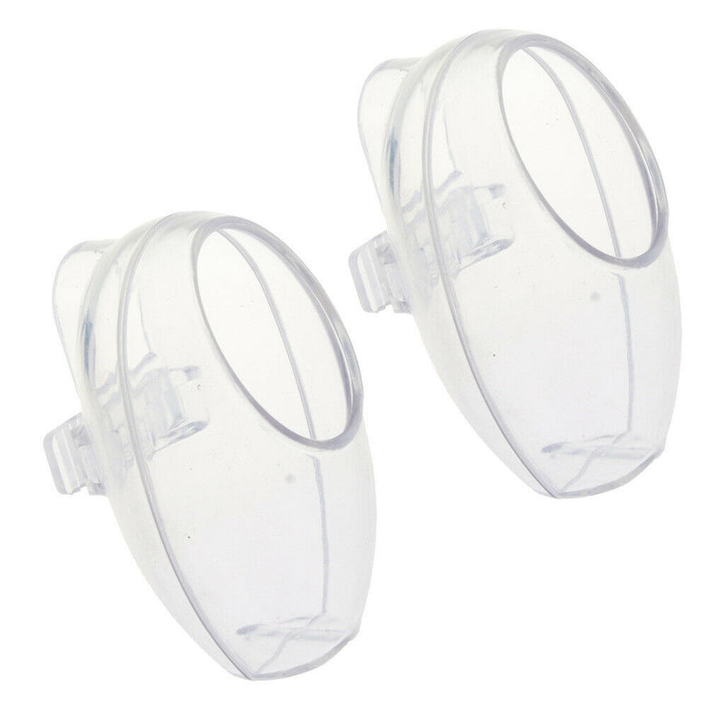 2pc Bird Feeding Food Cup Cage Accessories Magpie Bowl Easy Install