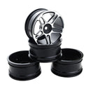 4-Pack Aluminum Alloy Wheel Rims for HSP HPI Team  Hongnor RC Drift Car