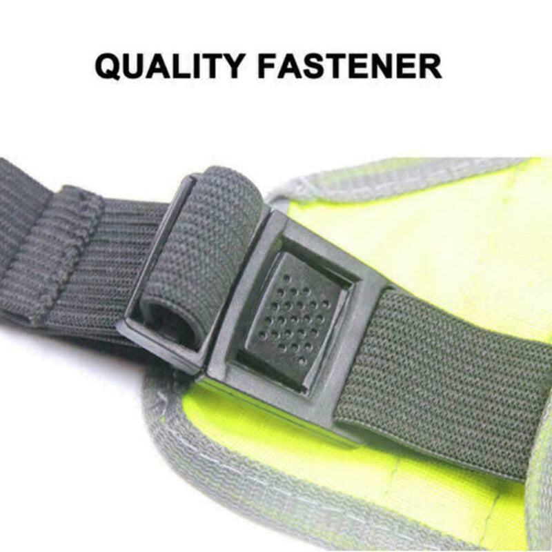 Reflective Vest Safe Jacket for Running Cycling Hiking Motorcycle Night W0B9