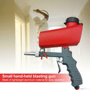 Portable Pneumatic Rust Blasting Handheld Sanding Gravity Sandblasting Gun