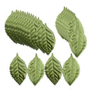 100pcs Artificial Flowers Leaves Foliage for Wedding Decor Floristry Crafts