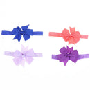 20pcs Cute Kids Ribbon Bowknot Headband Headwear Hair Band Head Accessories A