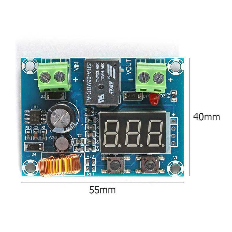 XH-M609 DC6-60V Battery Low Voltage Disconnect Protect Undervoltage Module A