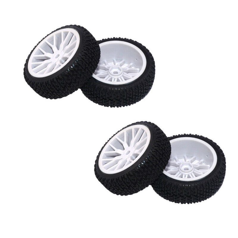 4x 1/16 Rally Tire  Car Tires Buggy Tyre Pull Rally Wheel for RC Car