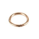 1.2mm Titanium steel Clicker Septum Segment Lip Nose Ear Hoop Body Piercing