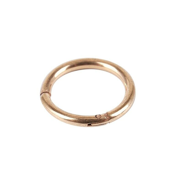 1.2mm Titanium steel Clicker Septum Segment Lip Nose Ear Hoop Body Piercing