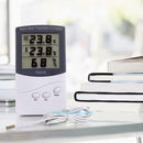 Indoor Outdoor Digital LCD Thermometer Hygrometer Humidity Temperature Meter