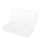 Plastic 1Tier Trays Craft Supply Storage Box/Carrying Case w/Top Handle & Latch