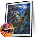 5D DIY Full Drill Diamond Painting Girl Cross Stitch Embroidery Mosaic Kit A