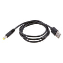 USB to DC Power Cable USB A to Male DC 2.1mmx5.5mm Power Charging Cable