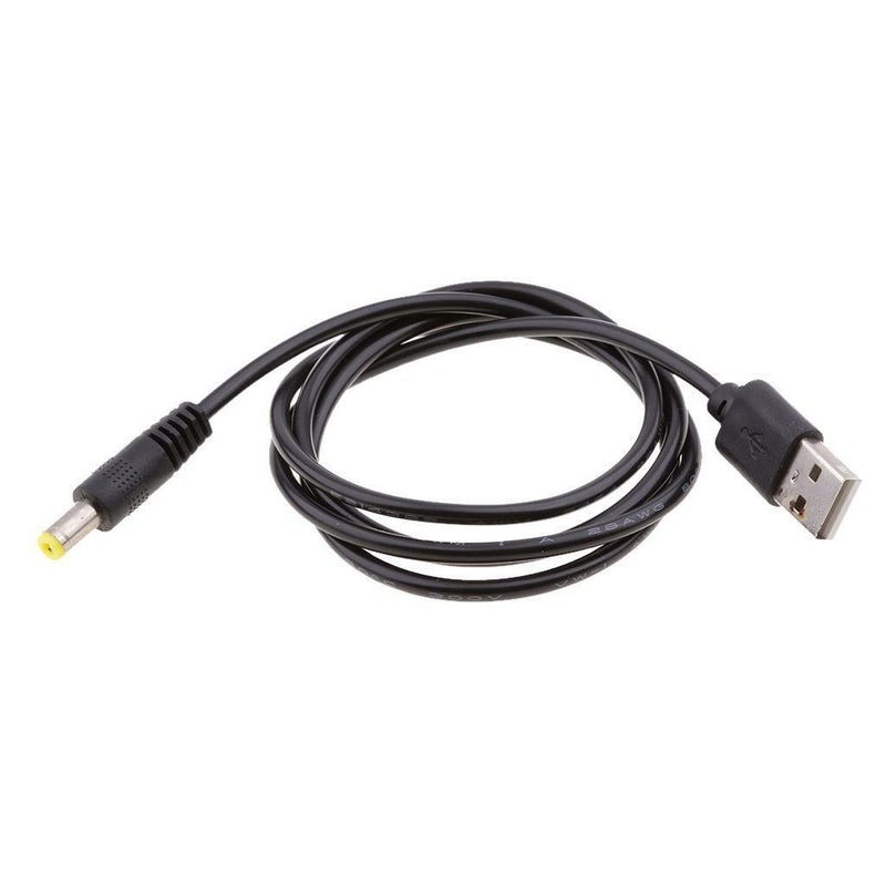 USB to DC Power Cable USB A to Male DC 2.1mmx5.5mm Power Charging Cable