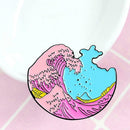 Spray Brooch Badge Jacket Clothing Lapel Jewelry Backpack Pins (Style 1) A