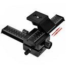 4 Way Macro Shot Focusing Focus Rail Metal Slider for Nikon Peantax DSLRCameraJ_