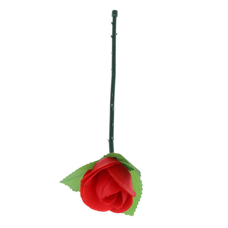 Folding Rose Magic Tricks Flower Appearing Disappear Street Illusion Props T lj