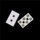 2Pcs High Temperature Ceramic Connector Block 15A 3 Way FT