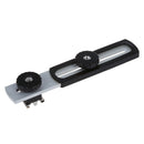 Universal 1/4" Sliding Screw Metal Flash Bracket for Digital Camera