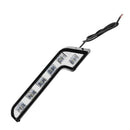 2X L-Shaped 6LED Super White 12V Waterproof Driving Fog Light Lamp Car Accessory