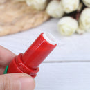 1XRed Pepper Empty Lip Gloss Tube Lips Balm Bottle Brush Container Lipgloss T Bj