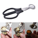 1X Wachtelei Schere Cracker Opener Zigarre Cutter Edelstahl Klinge Werkzeu Gw
