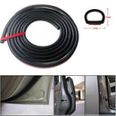 5Meter D-shape Car Motor Door Rubber Seal Strip Weatherstrip Hollow Sales