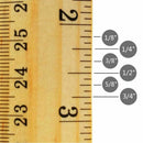 16 Packs Wood Ruler 12 Inch 30 CM Student Rulers Wooden School Rulers Offic