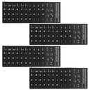 4x Spanish Non-Transparent Keyboard Stickers Guard Film Protector for PC